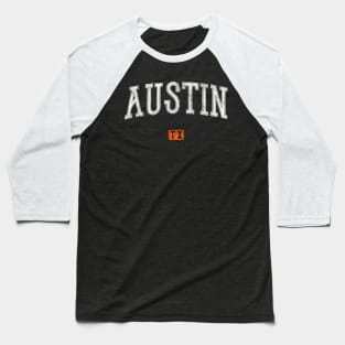 Austin Texas (variant) Baseball T-Shirt